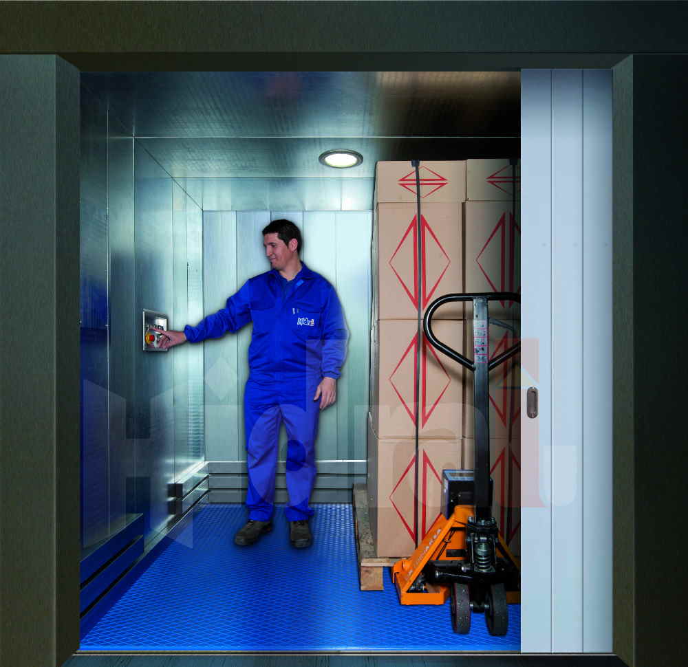 بالابر هیدرولیکی کابین شیشه ای